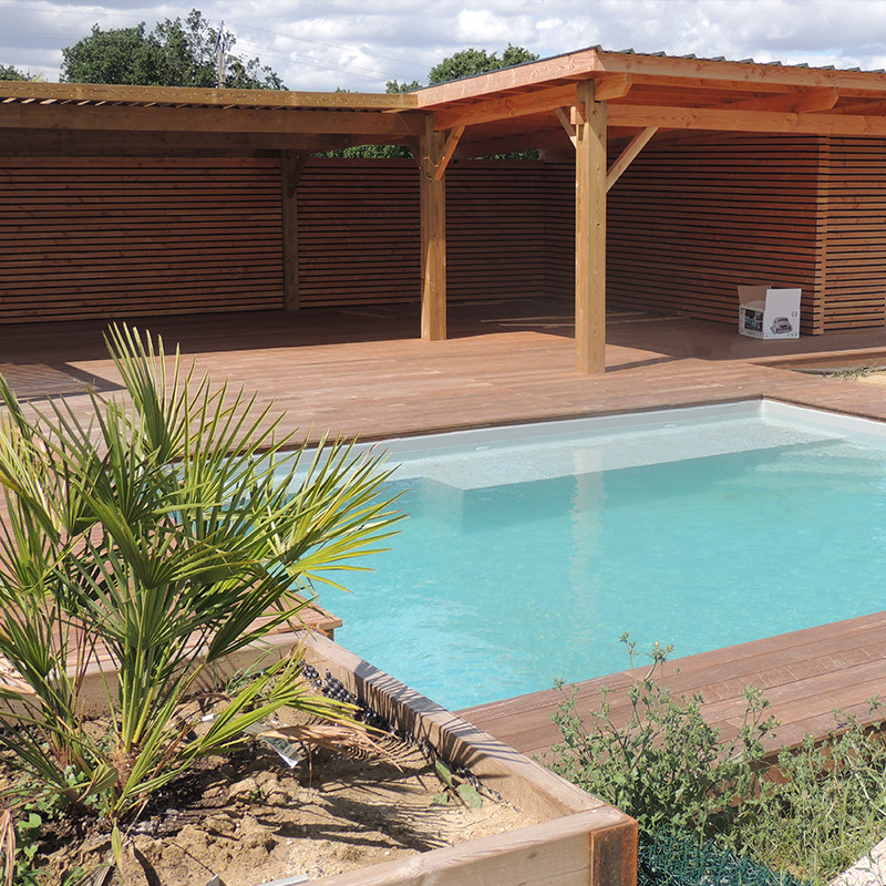 Piscine en bloc polystyrène - Sheltom