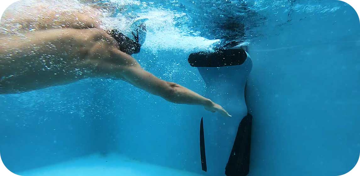 Nage à contre courant pour piscine